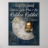 Word Galileo Galilei Poster (Voorkant)