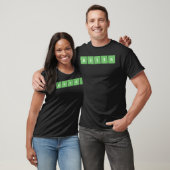 Word Game Crossword Puzzle Queen T-shirt (Unisex)