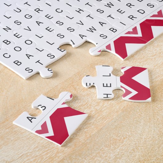 Word Game Puzzle Legpuzzel (Zijkant)