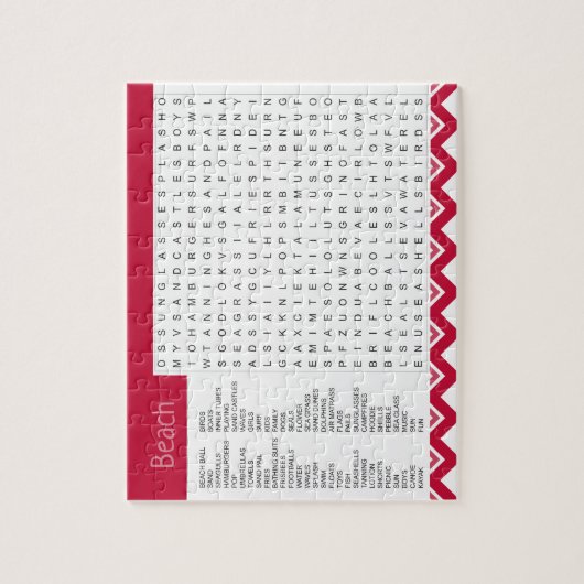 Word Game Puzzle Legpuzzel (Verticaal)