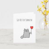 Word gauw beter - Of nooit Kaart (Gele Bloem)