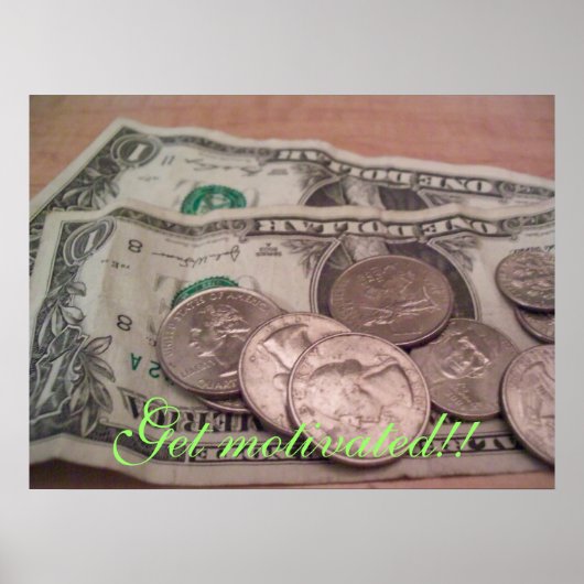 Word gemotiveerd!! poster (Voorkant)