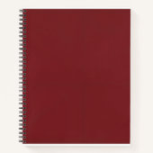 Word georganiseerd met hoogwaardige college-gerege notitieboek (Voorkant)