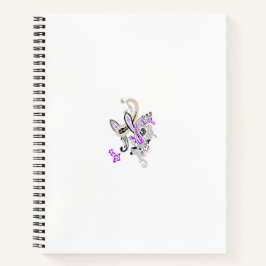 Word georganiseerd met hoogwaardige college-gerege notitieboek