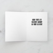 Word gezond: alles ingepakt? Geweldig voor na de o Kaart (Binnen)