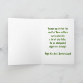 Word gezond - Koeien Kaart (Binnen)