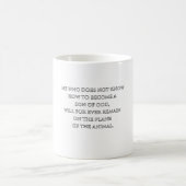 word Gods Zoon – spirituele quote koffie mok (Center)