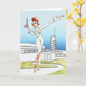 Word goed #1 kaart (Gele Bloem)