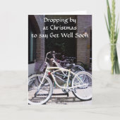 WORD GOED BIJ KERSTWENSEN FEESTDAGEN KAART (Voorkant)