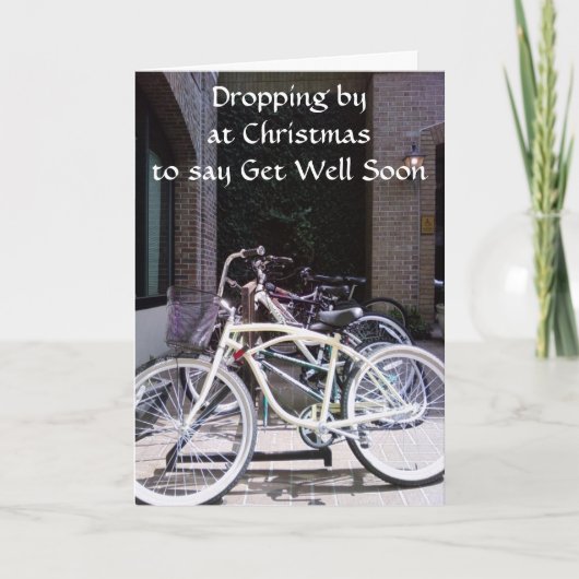 WORD GOED BIJ KERSTWENSEN FEESTDAGEN KAART (Voorkant)