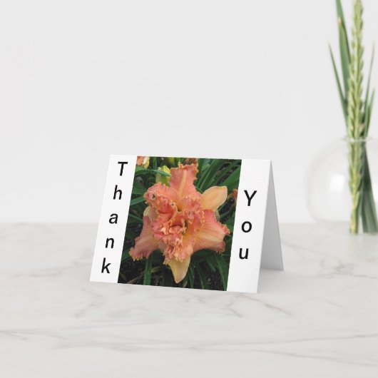 Word goed Bloemen Bedankkaart (Voorkant)
