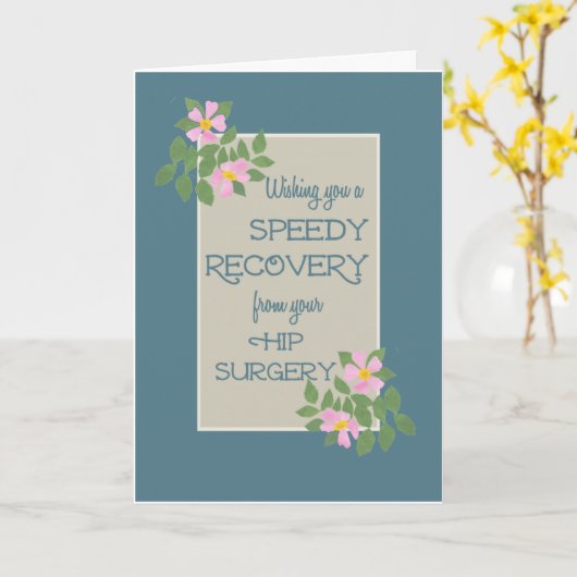 Word goed, de Kaart van de Chirurgie van de Heup, (Gele Bloem)