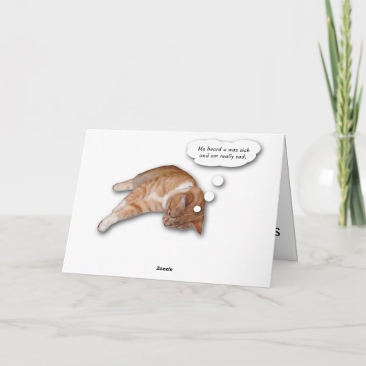 Word goed de Kaart van de Kat (Achterkant)