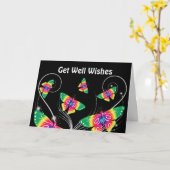 Word goed de Kaart van de Vlinders van Wensen (Gele Bloem)