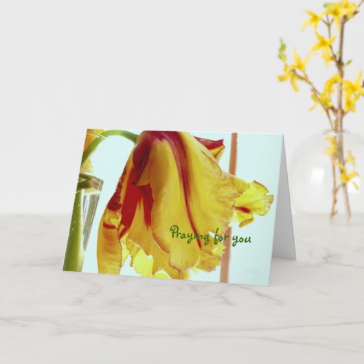 Word goed de Kaart van het Gebed (Gele Bloem)