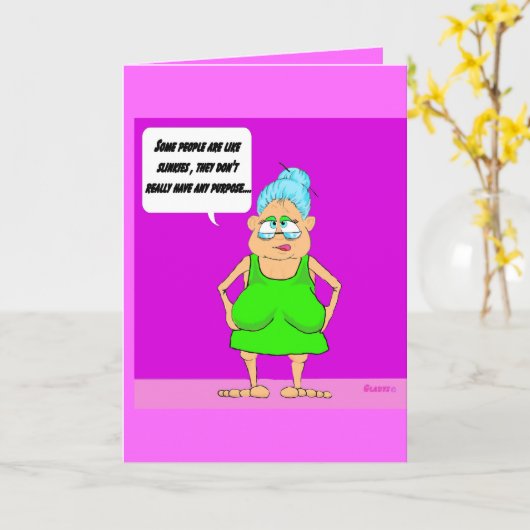 Word goed Gladys Kaart (Gele Bloem)