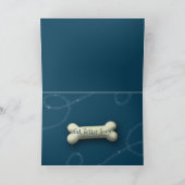 "Word" goed het Puppy van de Kaart W/Cute Basset (Binnen)