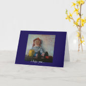 Word goed Kaart (Gele Bloem)