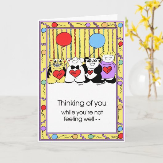 WORD GOED Kaart (Gele Bloem)