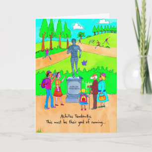 Word goed Kaart voor Agent - Achilles Tendonitis