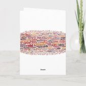 Word goed Kaart-- wat er ook het is Kaart (Achterkant)