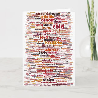 Word goed Kaart-- wat er ook het is Kaart