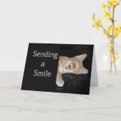 Word goed Leuke het Glimlachen van Omhelzingen, Kaart (Gele Bloem)