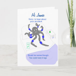 Word goed na ongeval, voeg naamvoorzijde toe kaart