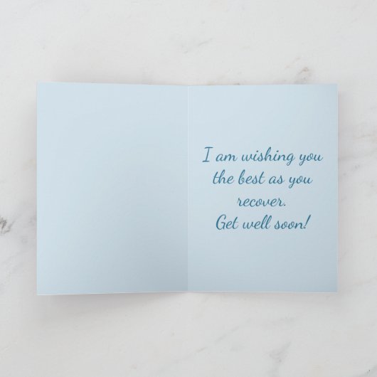 Word goed spoedig aardeekhoornthema kaart (Binnen)