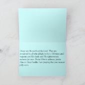 word goed spoedig bericht bedankkaart (Binnen)