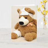 Word goed spoedig één-hogere kaart (Gele Bloem)