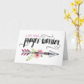 Word goed spoedig, Godsdienstig, ben ik uw Kaart (Gele Bloem)