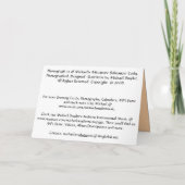 Word goed spoedig, Hoopvol Kaart (Achterkant)