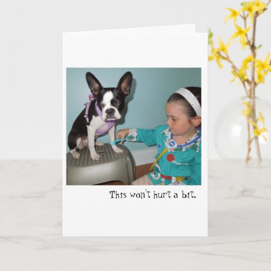 Word goed spoedig kaart (Gele Bloem)