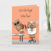 Word goed spoedig kaart (Voorkant)