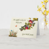 Word goed spoedig Kaart (Gele Bloem)