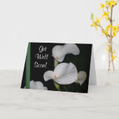 Word goed spoedig kaart (Gele Bloem)