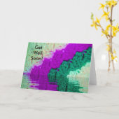 Word goed spoedig kaart (Gele Bloem)