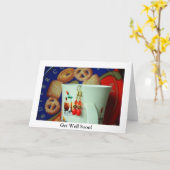 Word goed spoedig! kaart (Gele Bloem)