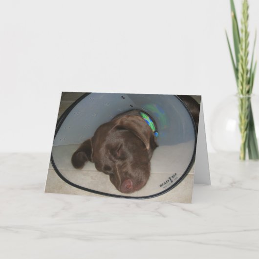 Word goed spoedig kaart (Voorkant)