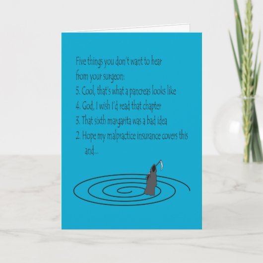 Word goed spoedig kaart (Voorkant)