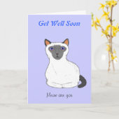 Word goed spoedig kaart, pas aan. De tekening van Kaart (Gele Bloem)