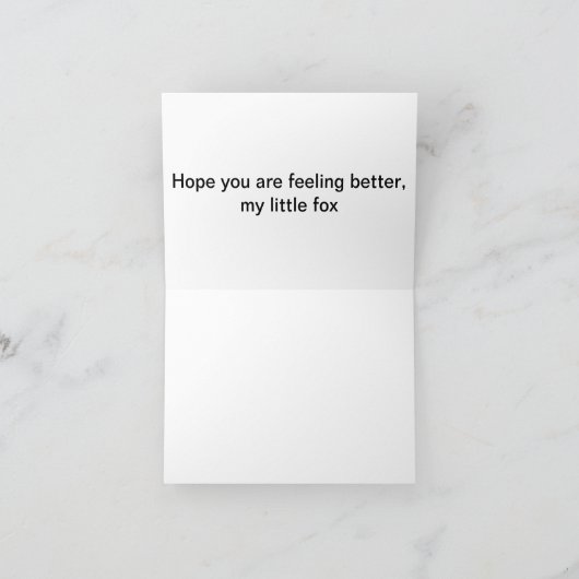 Word goed spoedig kaart voor kinderen (Binnen)