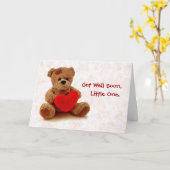 Word goed spoedig, Klein Kaart (Gele Bloem)