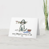 Word goed spoedig wenskaart kaart (Achterkant)