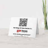 Word goed spoedig Zieke Pug Hond Kaart (Achterkant)