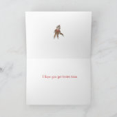 Word goed van een herfstKaart Kaart (Binnen)