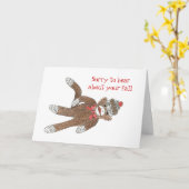 Word goed van een herfstKaart Kaart (Gele Bloem)