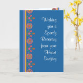 Word goed van het Blauw van de Grens van Rangoli Kaart (Gele Bloem)