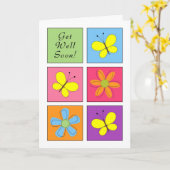 Word goed Vrolijk Wenskaart Kaart (Gele Bloem)